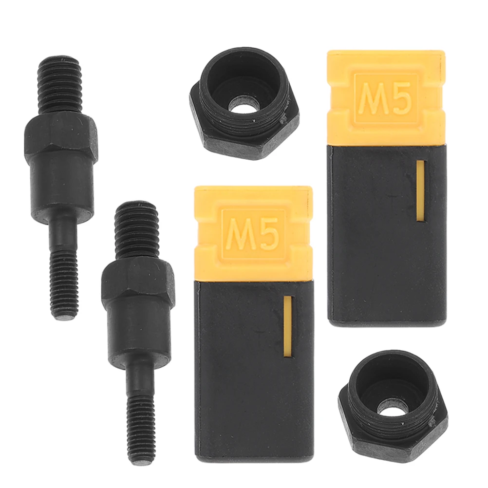 2pcs Manual Rivet Tool Head Aluminum Alloy Durable Replacement Parts Hand Riveter Automotive Hardware Nut Insert Rivet Nut