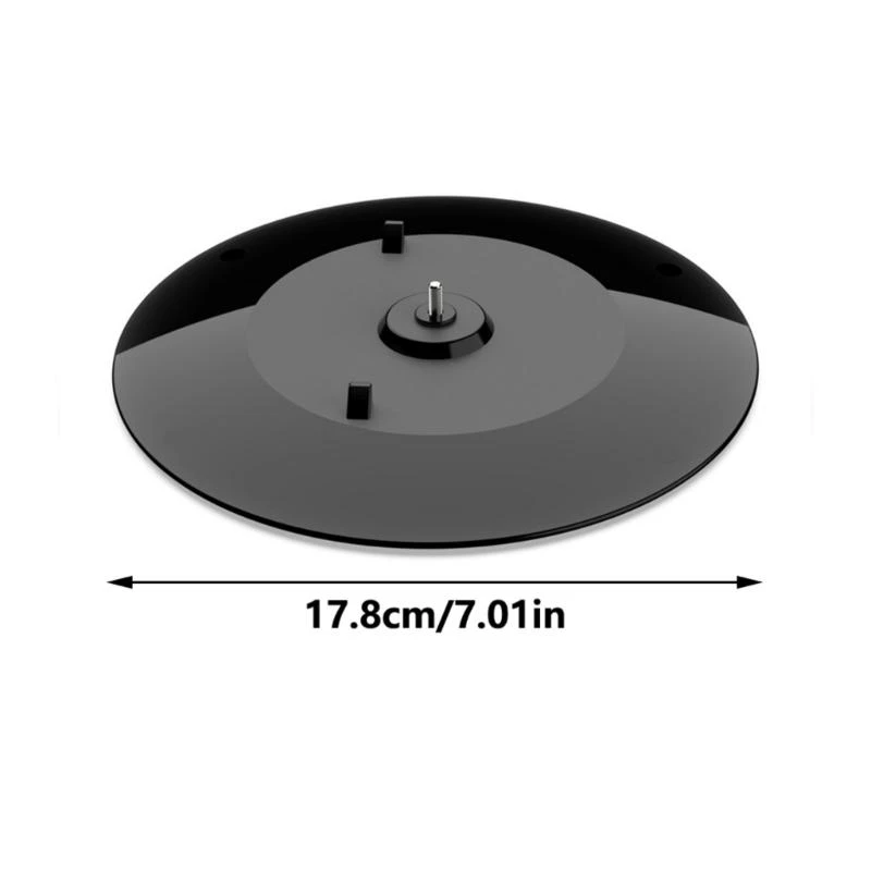 Round Disc Vertical Stand for Slim Game Console Base Enhances Support Bracket with Screw Gaming Accessories