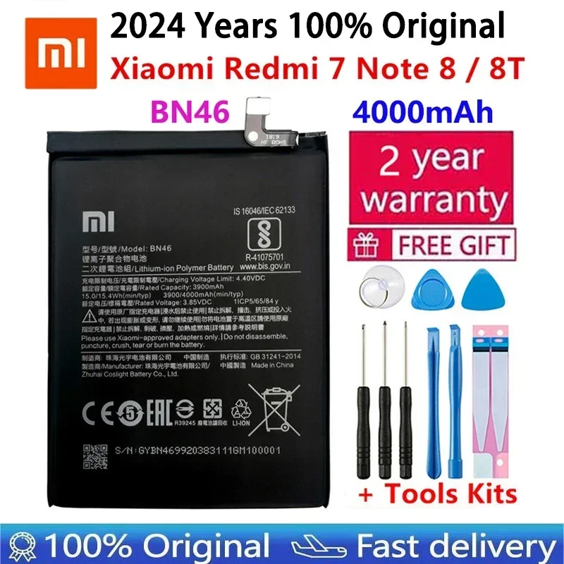 Original BN57 BN61 Battery For Xiaomi Pocophone POCO Redmi Note M2 F3 X3 mi 3 M3 K40 X4 X5 5 6 7 8 8T 9 9S 10 10S 10X 11T 12 Pro