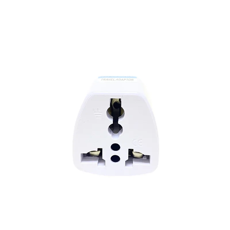 1pcs Universal CN AU EU US UK to Israel Power Plug Adapter European Israel Travel Adapter Plug Converter 10A 250V White
