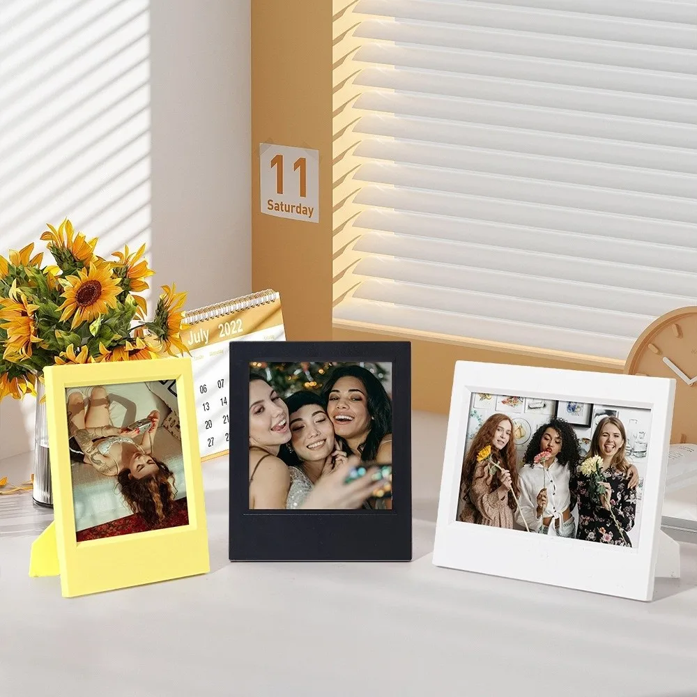 Creative 5 Inch Mini Film Frame Vertical Frame Colorful Photo Frame Simple Small Picture Frame for Polarized Desktop