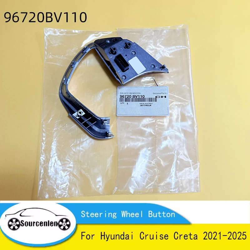 

For Hyundai Cruise Creta 2021-2025 Multi-Function Steering Wheel Button Switch Cruise Control Switch 96720-BV110 96720BV110
