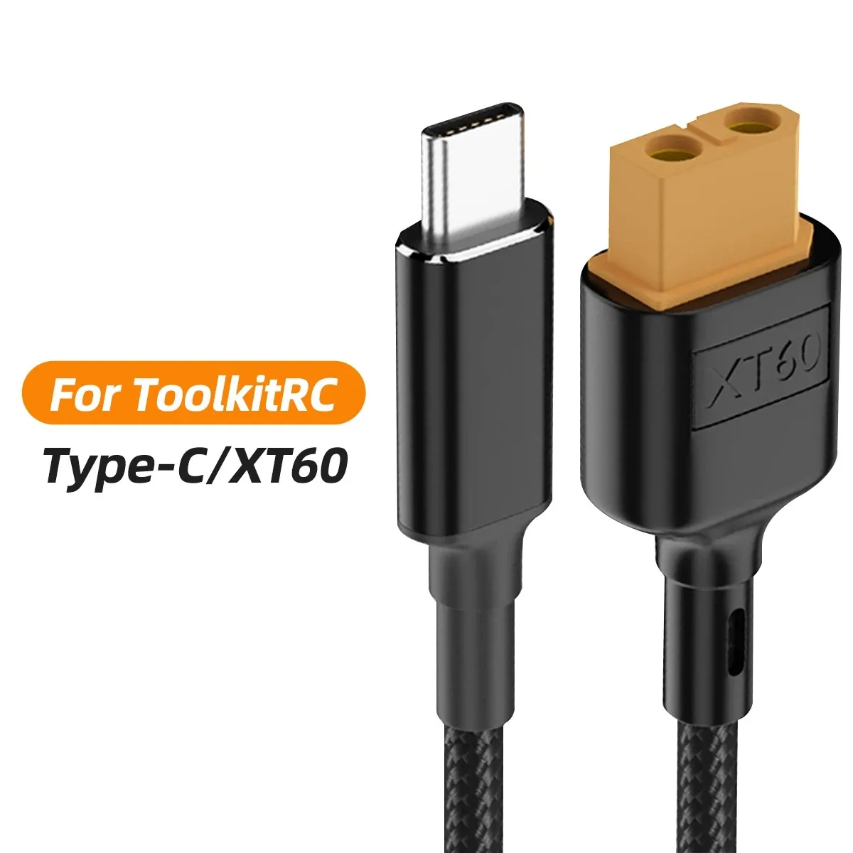 USB C 100W PD Charger Cable Type-C to XT60 Converter Charging Cord Aeronautical Car Model For Toolkitrc M7 M6 M6D M8S and AMASS