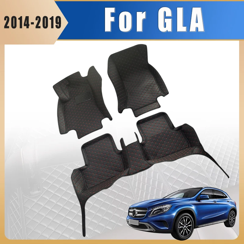 

Car Floor Mats For Mercedes Benz GLA 2019 2018 2017 2016 2015 2014 Carpets Custom Auto Styling Interior Accessories Foot Pads