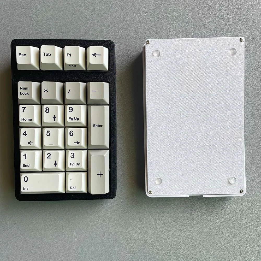 

Custom Topre Switch EC 21 Numeric Keypad Keyboard 25g 35g 45g Pressure Optional Vial Key Mapping Supported QMK Programmable Gift
