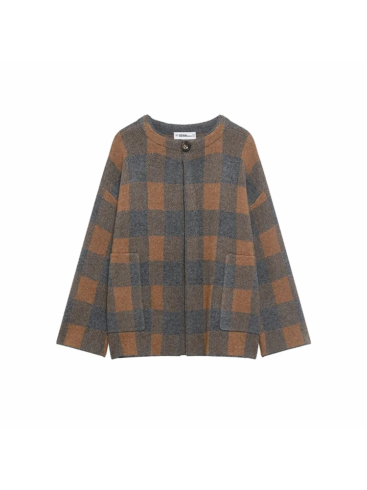 Women Fall Casual Knitted Open Front Jacket Women Elegant Lapel Cardigan 2026 Fall Trendy Simple Versatile Sweater Lady Coat