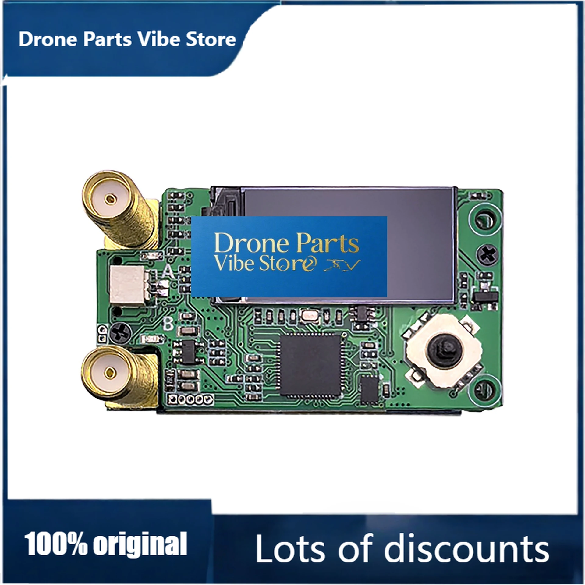 

Drone PartsVRX 1.2G Analog Image Transmission Receiver FPV Drone Long Distance Transmission Accessories Video Receiver Toy Parts
