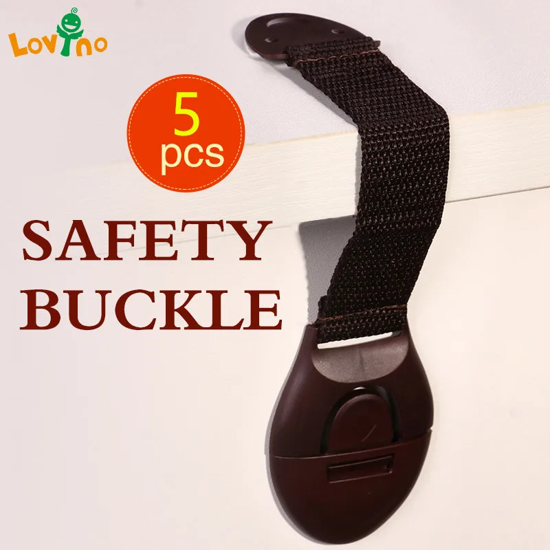 5 Pieces / Safety Lock Baby Child Safety Care Plastic Lock With  Baby Protection Drawer Door Cabinet Cupboard Toilet