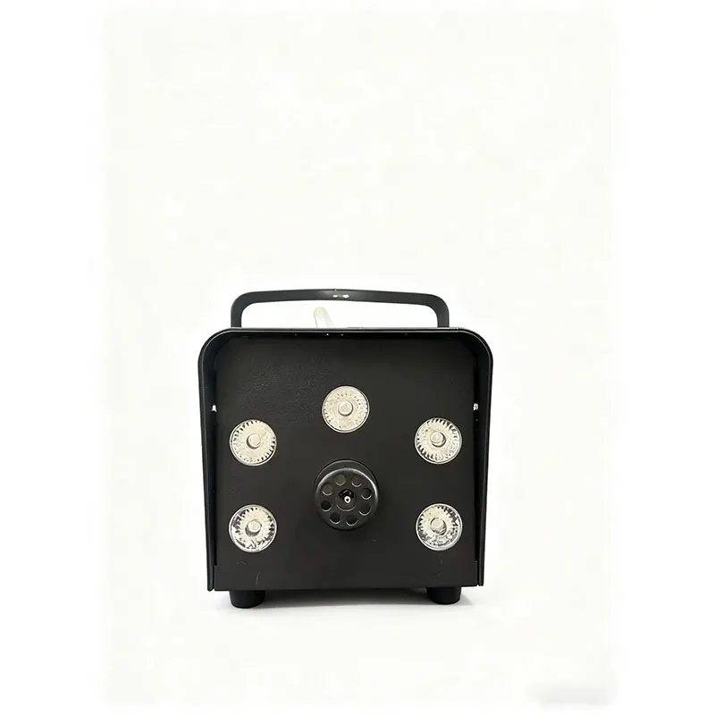 

MINGLANG ML-F-04-02 550W AC 110V/220V Iron Fog Machine RGB LED Wireless Remote Control 4-minute Preheating 3m Spray Distance for