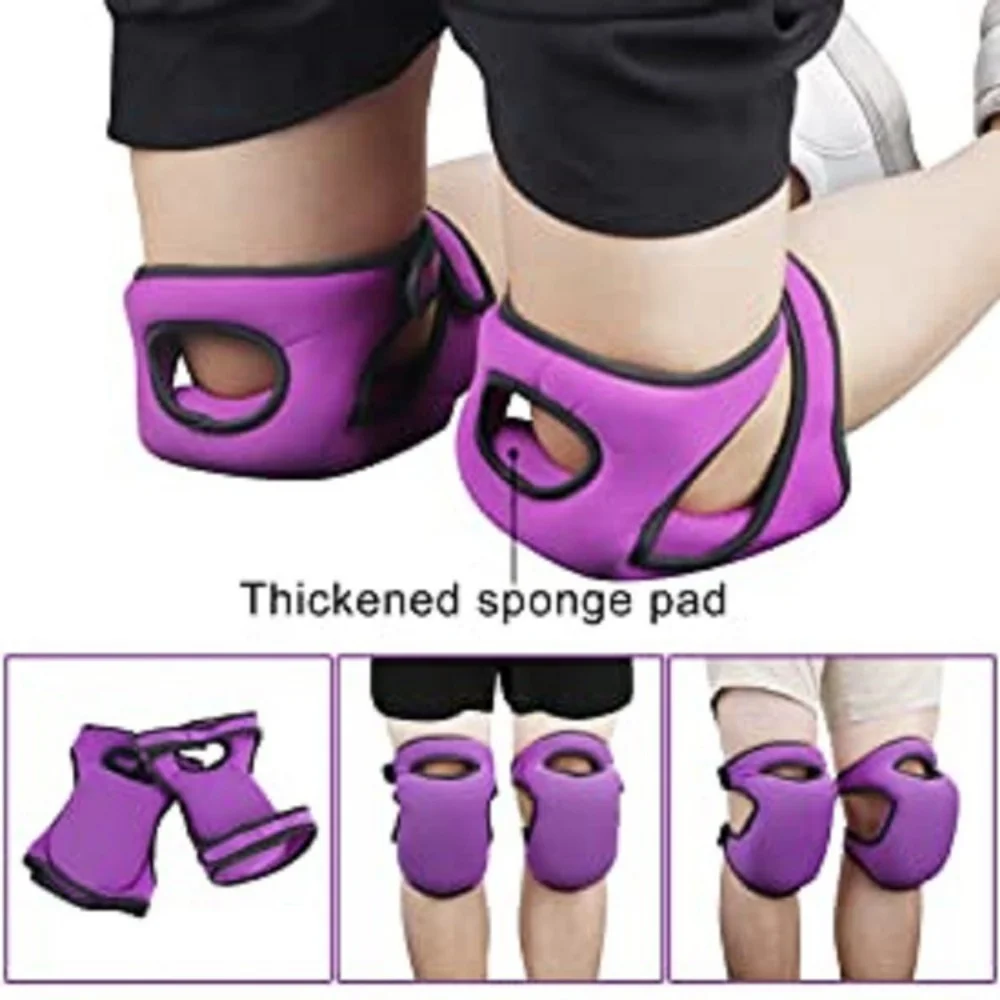 1Pair Gardening Knee Pads Anti Slip Knee Protectors Protective Cushion Soft Kneepad For Gardener Cleaning Work Scrubbing Floors