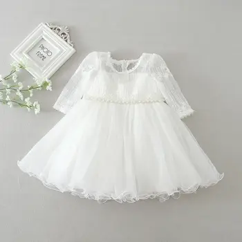 10 best sales Vestido branco para chá de bebê - №10