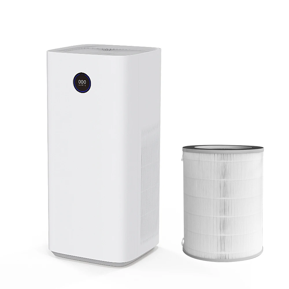 

2025 Commercial Air Cleaner WIFI Smart Air Purifier Hepa Filter With Activated Carbon