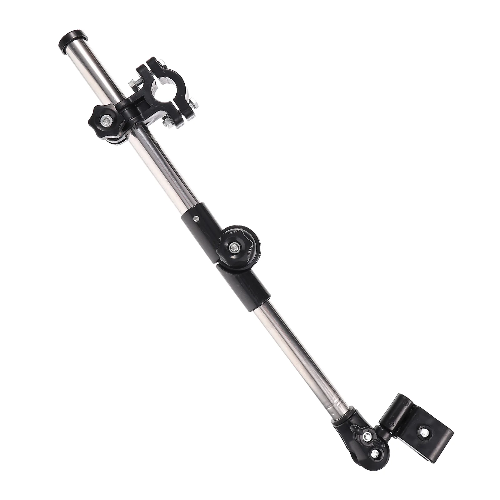 

Bike Umbrella Stand Section Bracket Sunscreen ABS Plastic Stainless Steel Adjustable Holder Baby Carriage Outdoor Furniture