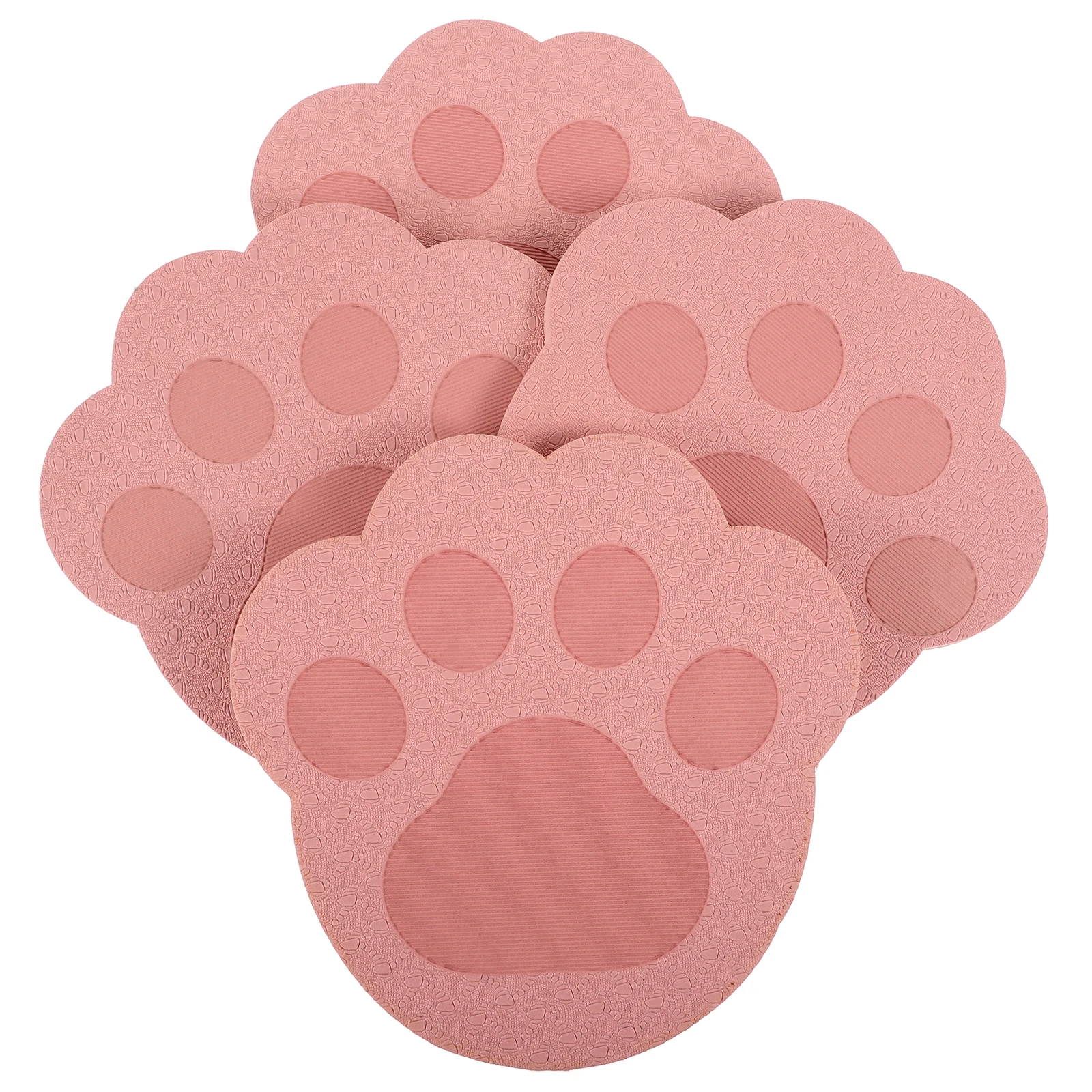 

4 Pcs Knee Pads Yoga Accessories Kneeling Exercise Comfortable Fitness Pink Anti Slip TPE Soft Portable