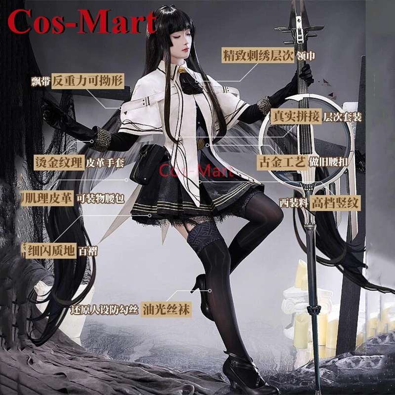 

Cos-Mart Game Arknights Virtuosa/Arturia Giallo Cosplay Costume Gorgeous Sweet Combat Uniform Activity Party Role Play Clothing