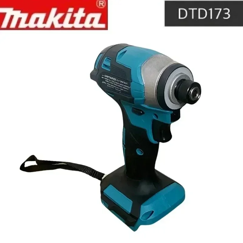 Makita-destornillador eléctrico de litio Dtd173, juego de destornilladores de impacto, taladro de mano eléctrico para el hogar, nuevo