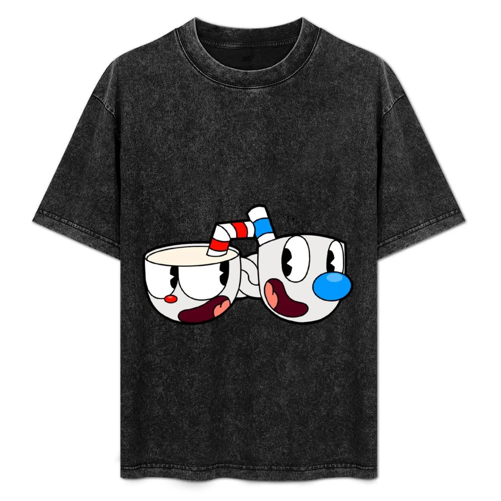 

Cuphead and Mugman T-Shirt Quick Dry Fishing T-Shirt