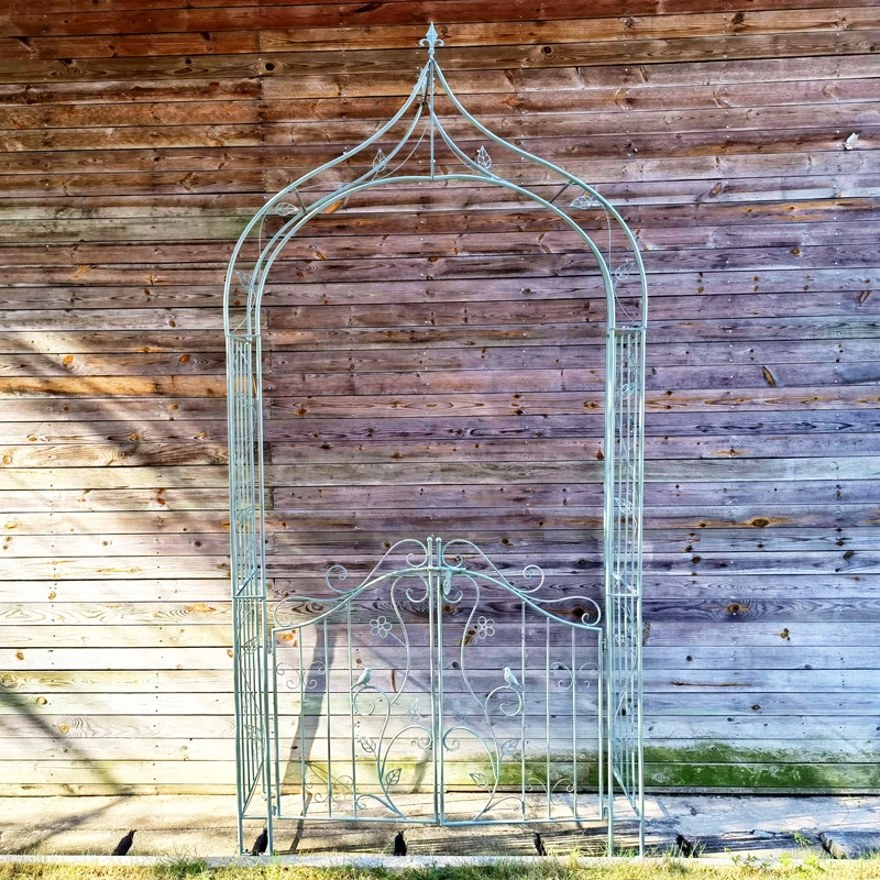 Garden Metal Landscaping Arch Outdoor Garden Arch Decorative Wrought Iron Garden Arch