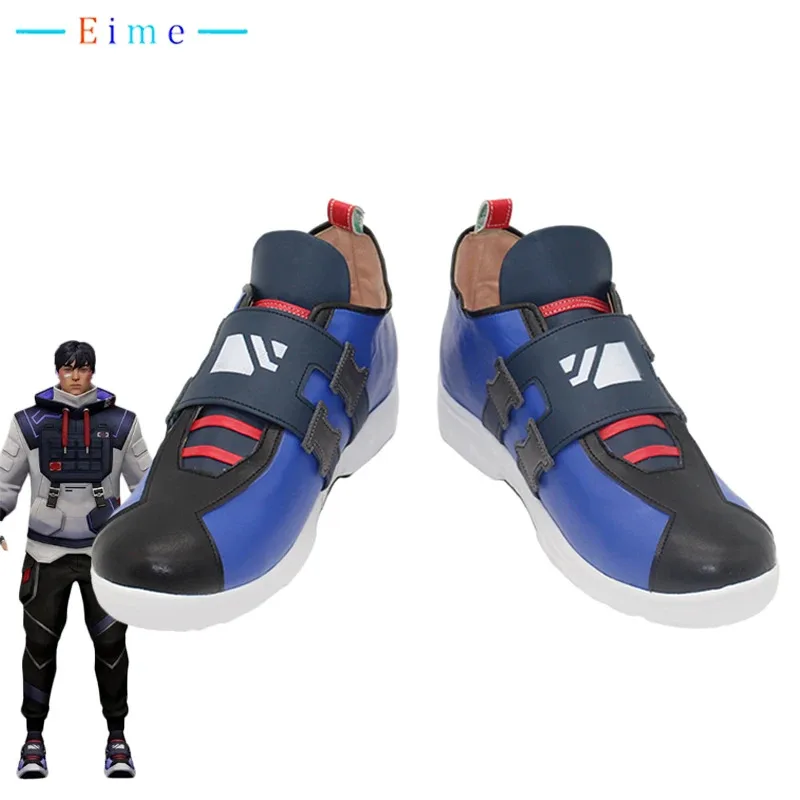

Game VALORANT ISO Cosplay Shoes PU Leather Shoes Halloween Boots Cosplay Props Custom Made