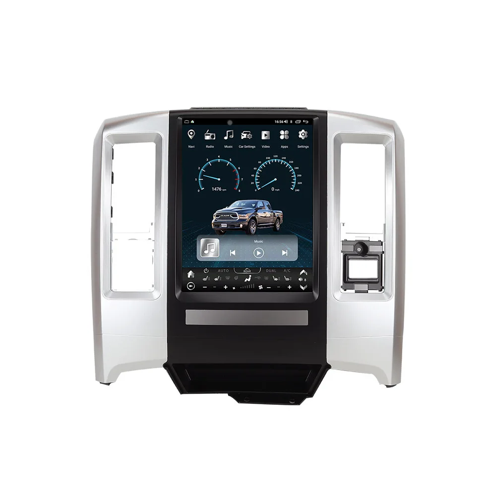 Suitable for 2010-2013 Dodge Ram Central Control Android Large Vertical Screen Carplay Navigation All-in-one Machine