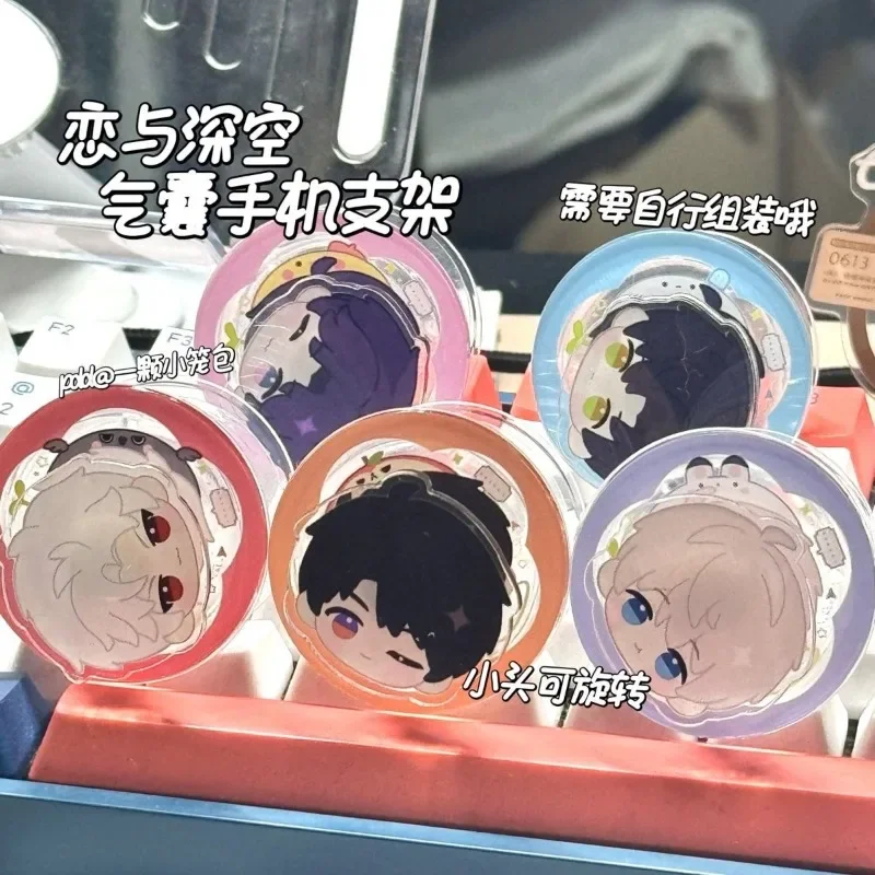 Love and Deepspace Rotation Handyhalter Grip Socket für Handyständer Fingerhalter Xavier Zayne Rafayel Ralayo Sylus Caleb