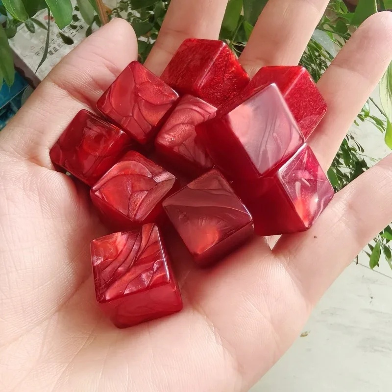 

10 шт. D6 16 мм пустые игральные кости без точек для печати, гравировки, игральные кости «сделай сам», гравировка, детские игрушки, игральные кости для казино