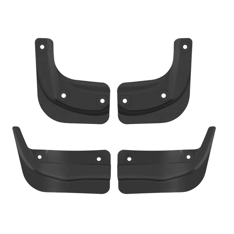 4 Pieces/set Tesla Model 3 Model YModel 3 Highland 2024 Mudguards Do Not Require Drilling Snow Sand or Mud Blocking Accessories