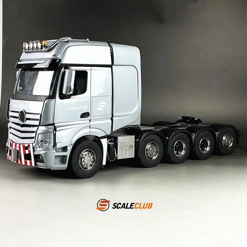 Scaleclub Model 1/14 Dla Benz 10X10 Ciężkie holowanie Dla Oka SLT Duża ciężarówka transportowa Dla Tamiya Lesu Rc Przyczepa Wywrotka