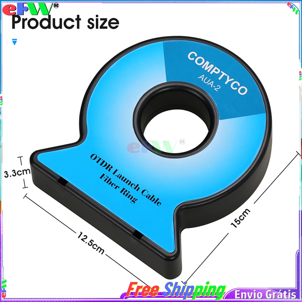 Efvv Mini Otdr Dode Zone Eliminator, sc/APC-SC/Apc Fiber Ringen Optische Otdr Launch Kabelbox Sm Verlengkabel 150/300/500M