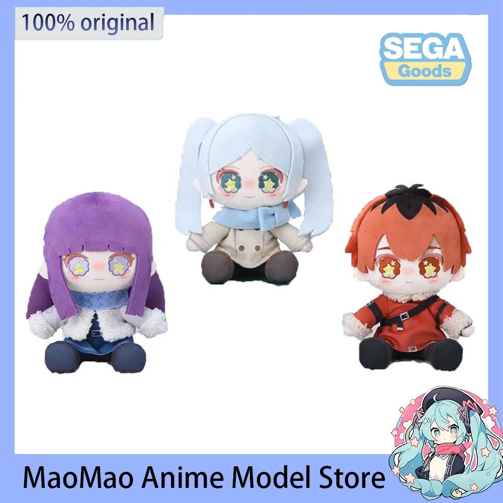 

Oiginal SEGA Frieren: Beyond Journey's End Twinlkle Friends EX Plush Doll Fern Stark Anime Peripherals Action Figure Toys 16CM