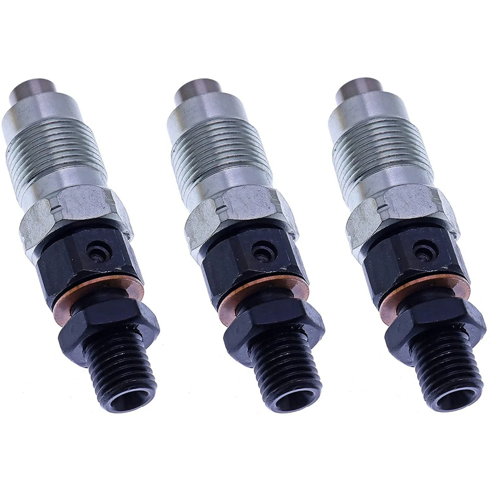 3PCS Fuel Injector 16001-53904 16001-53000 For Kubota D722 D782 D902 Z402 Z482 Z602 BX25 BX2380 BX23S KX018-4