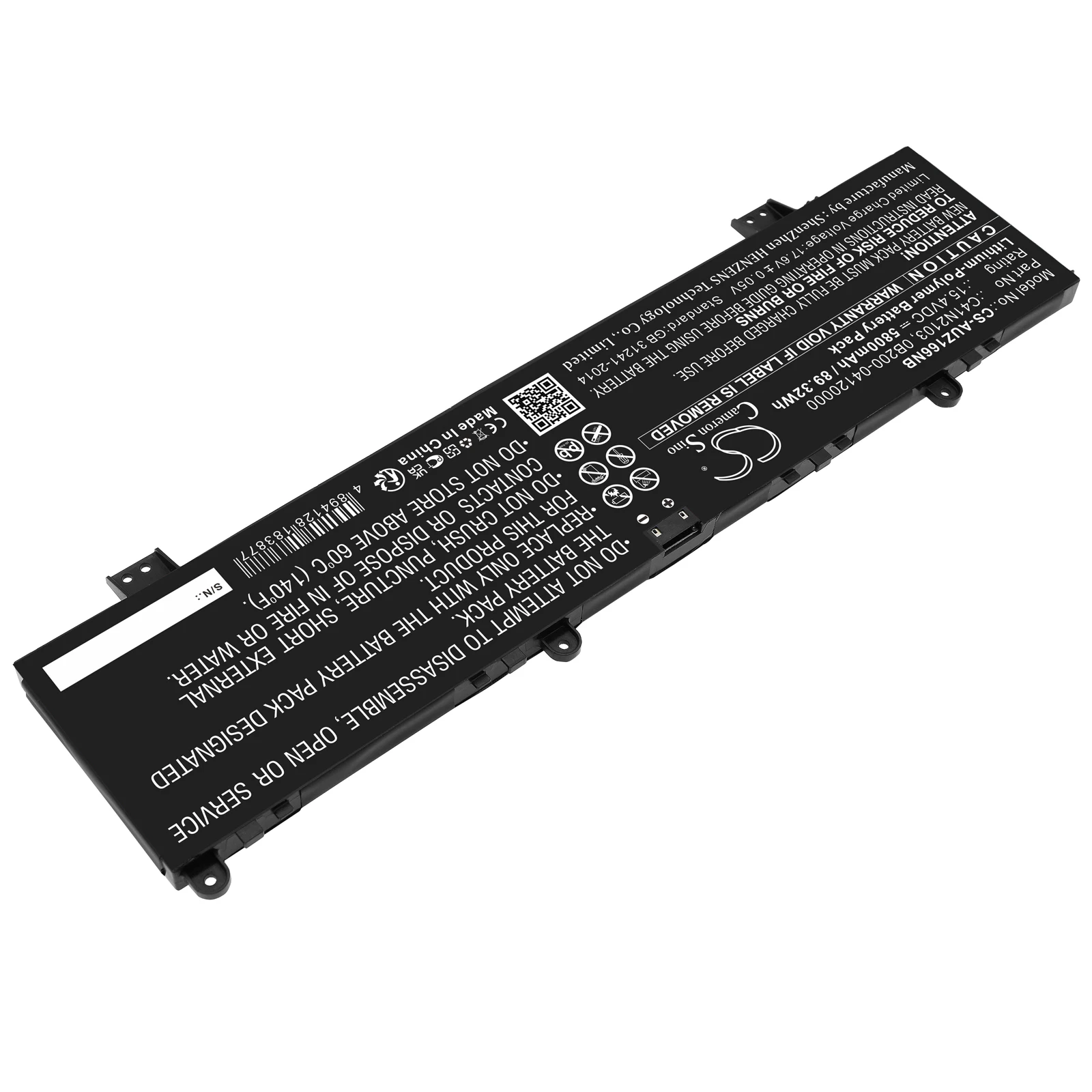 CS Replacement Battery For Asus ROG Zephyrus Duo 16 GX650RM-LS016W,ROG Zephyrus Duo 16 GX650RS-LB049W,ROG Zephyrus Duo 1