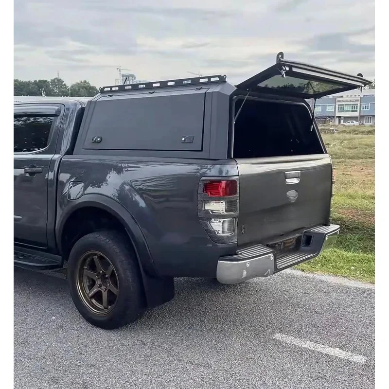 Off Road 4X4 Aluminum Pickup Hard Top Canopy Waterproof Heavy Duty Truck Topper Cap with Smart Lock Universal 4x4 Off Road Exter