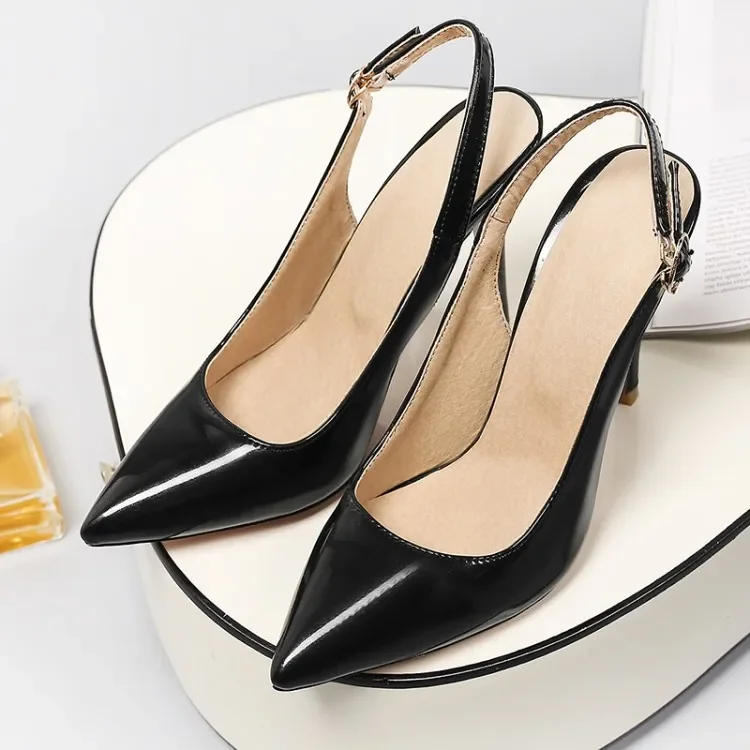 ASIHOFU Hot Sale 2025 New Arrival Womens High Heel Pumps Slingback Party Prom Shoes Pointy Sexy Fashion Daily Wear Court Shoes