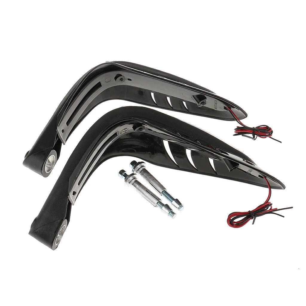 ABS Hand Bar Protector Windproof Motorcycle Hand Guards for 22mm Handlebar Bar End Dual Purpose Racing Accessories