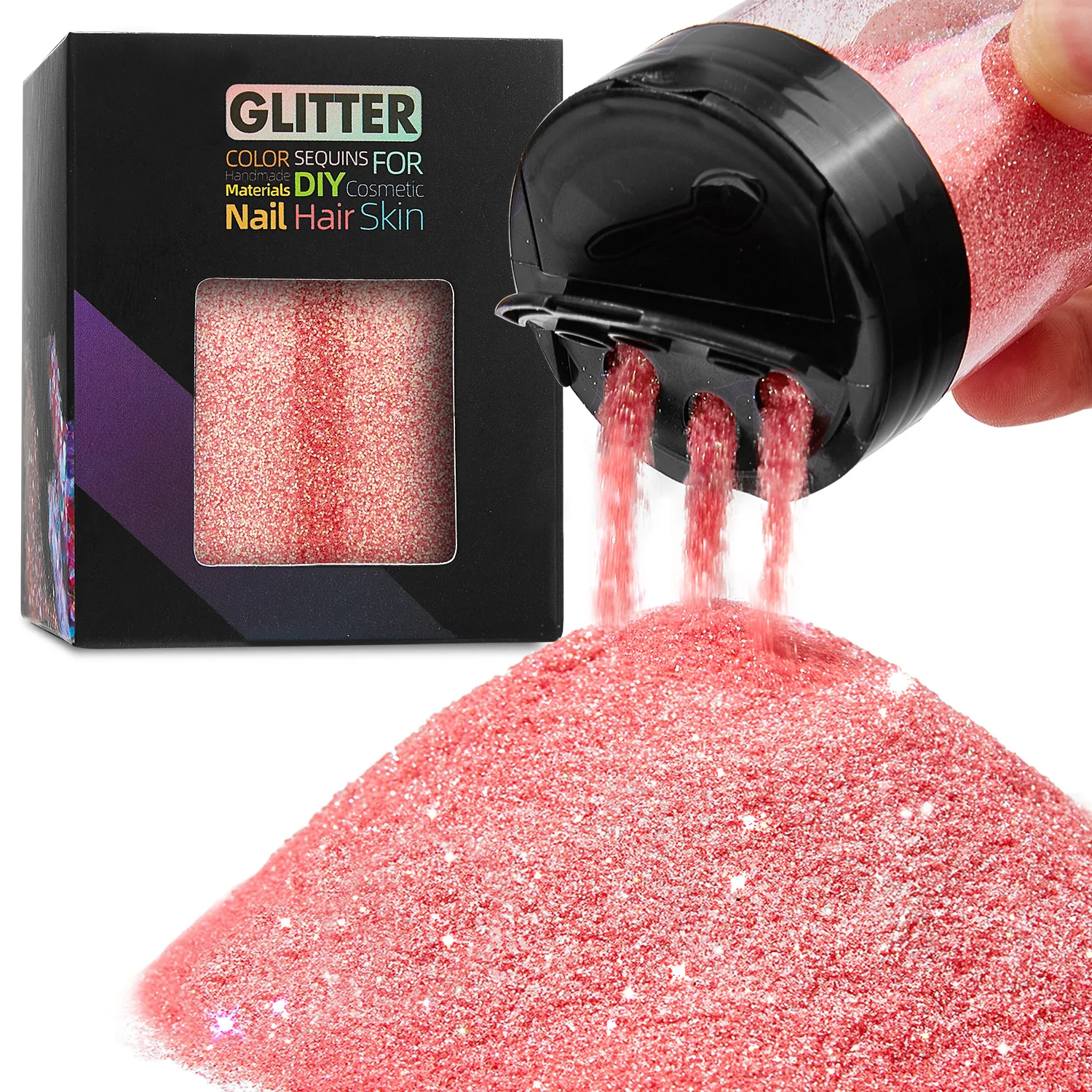 Nail Art Glitter Jewelry Ultra Fine Sequins Body Glitter Wearing Nail Epoxy Flow Ma Slime Accessories