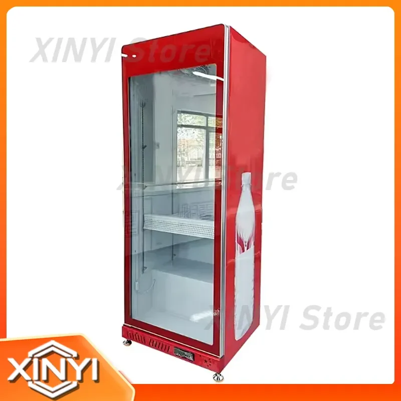 Single temperature decorative beverage refrigerator drawer modern style beverage display cabinet