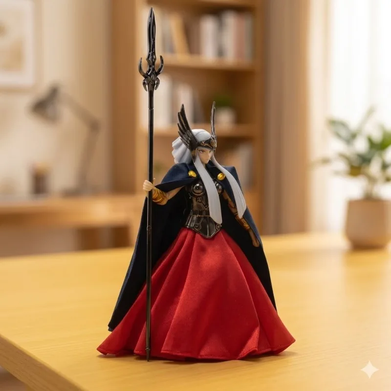 1/12 Saint Seiya Hilda Action Figure Metal Model Toy