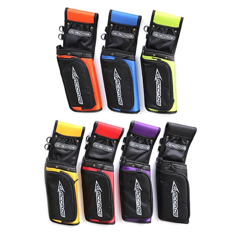 

Newest 7 Color Field Arrow Quiver Reverse Hold Bow Release Bag For Recurve Compound Bow and Arrow Accessories