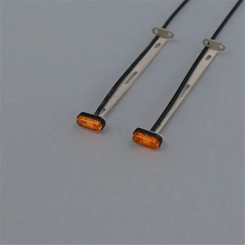 

1/14 RC Позиционный фонарь Боковой фонарь Габаритный фонарь для Tamiya 1/14 RC Тракторный грузовик DIY Для 770S ACTROS Модель грузовика Запчасти для хобби