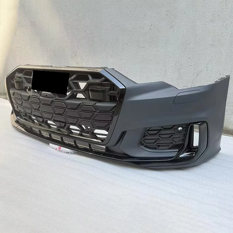 2025 New ABS Original Style Car Body Kit Upgraded Front Bumper with Grille for A6 S6 C8 2019-2024