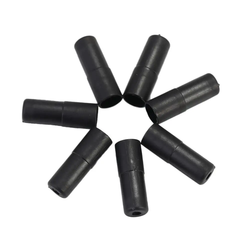 Lot de capuchons de câble de frein et de changement de vitesse, embouts de câbles extérieurs de 4/5mm, noir, accessoires de cyclisme, pièces de rechange, 100 pièces