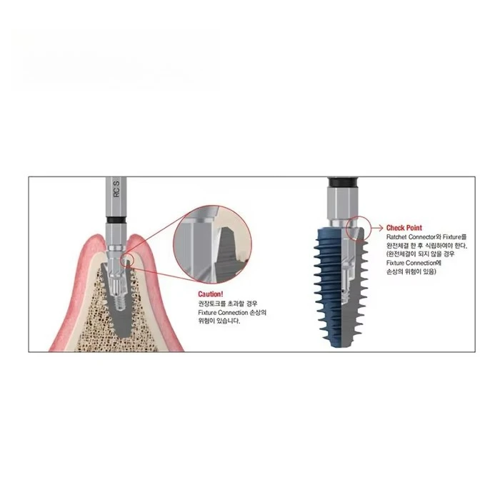 Compatible Dental Surgical Kit Medical Grade Stainless Steel Drills Drivers Tool Set with Box