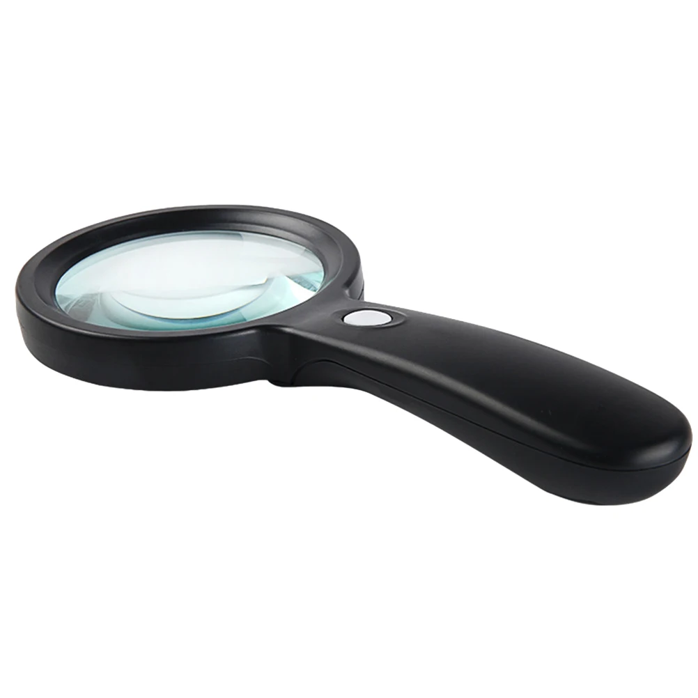 

12pcs Led Lighted Magnifying Glass 10X 90Mm 12 Led Illuminated Handheld Large Lens For Seniors Reading Jewelry Repair