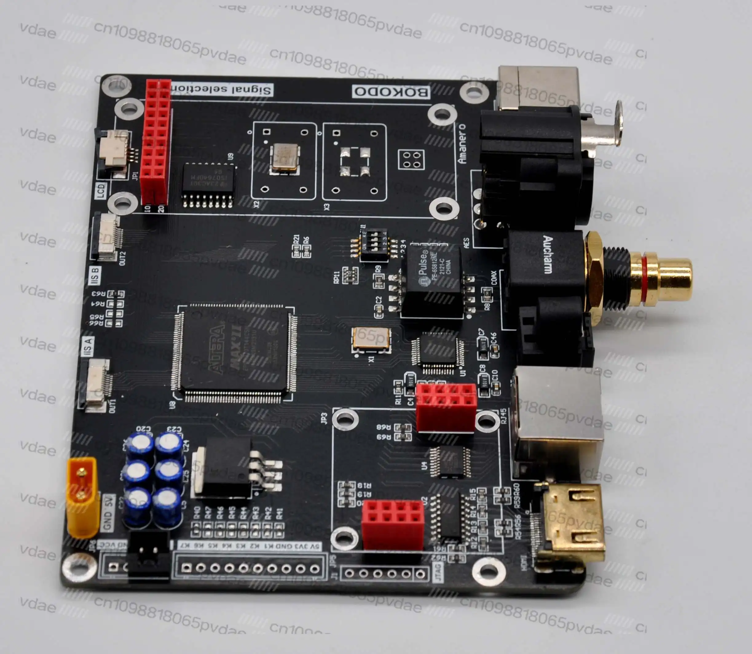 Multi channel signal input audio fiber coaxial AES HDMI USB Bluetooth RJ45 PCM DSD