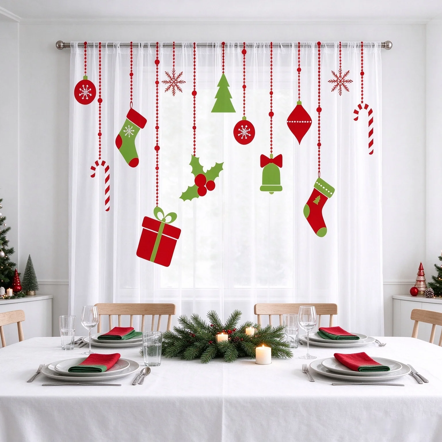 Rideaux de fenêtre en voile tr - Curtain Rods avis et prix