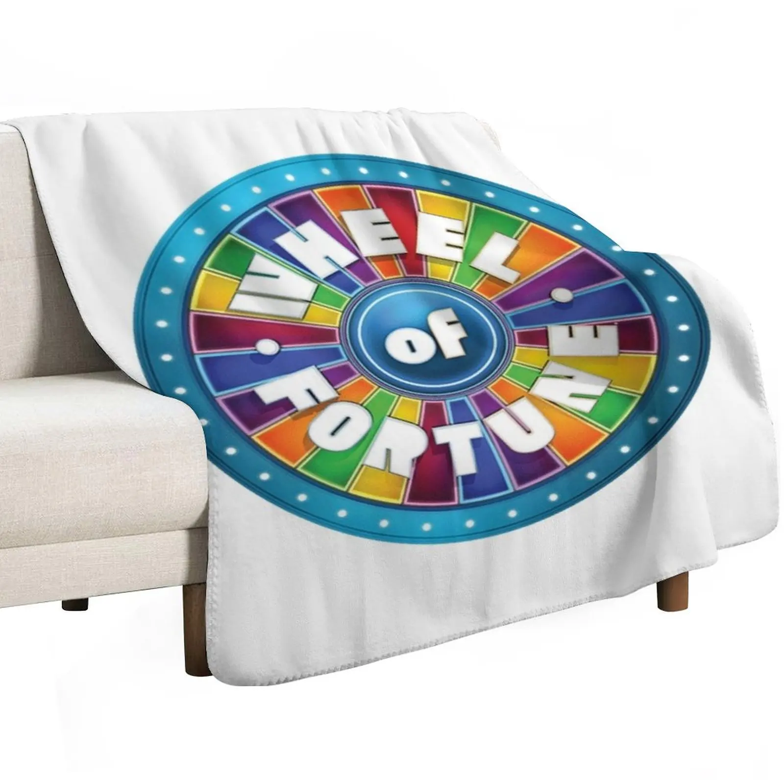 Wheel of Fortune Throw Blanket Luxury St Cute Summer Hair For Decorative Sofa Moving Blankets