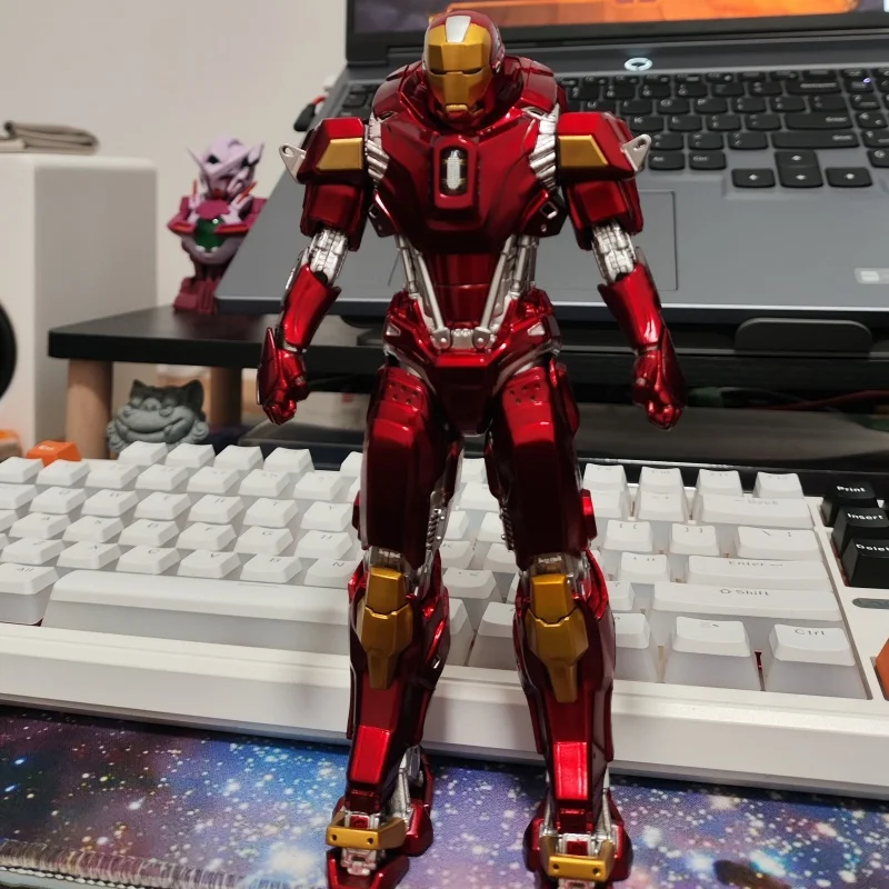 Original Iron Man MK47 Ultimate Armor MK35 สีแดงSnapper MK30 Iron Patriot MK17 MK21 Marvel Legends Action Figureเก็บของเล่น