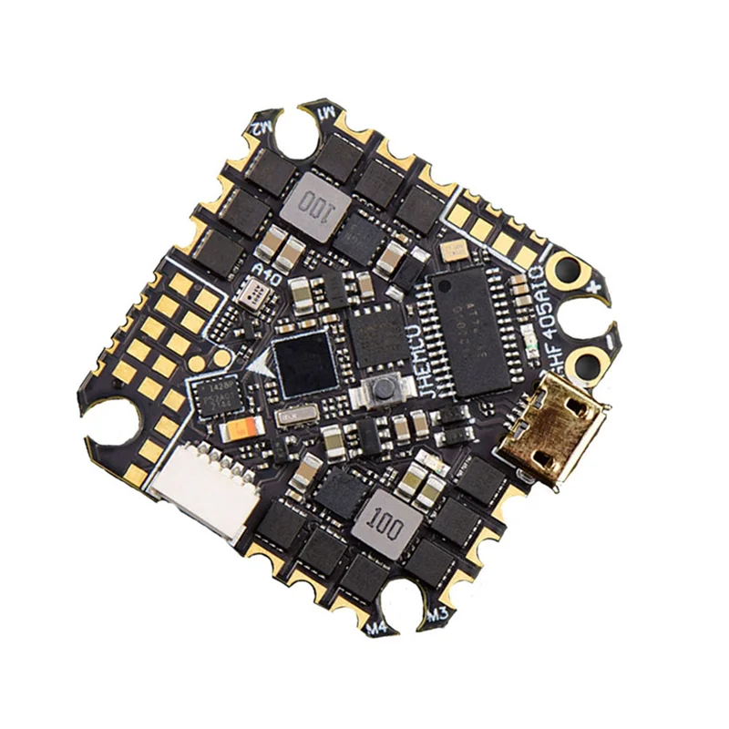 B24B GHF405AIO-HD 40A AIO Flight Controller F405 F4 Build-In OSD Blheli-S ESC 2-6S Lipo For RC FPV Toothpick Racing Drone