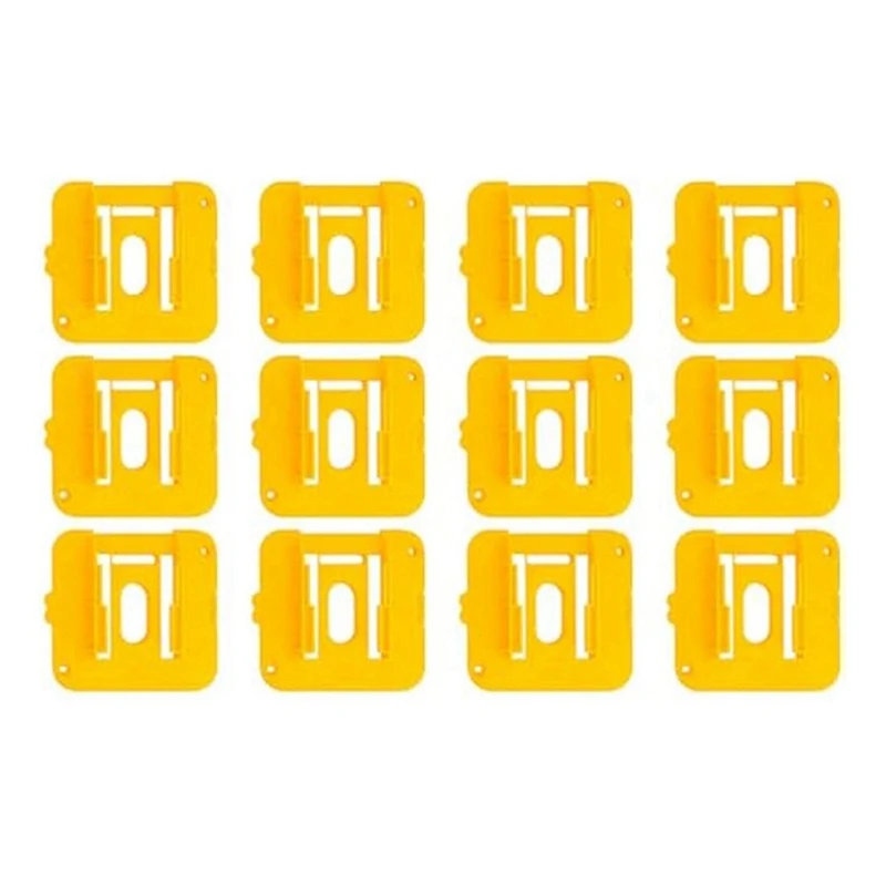 Новый держатель для аккумулятора Dewalt 20 в, 12 шт., держатель для аккумулятора, подходит для DCB200 DCB201 DCB202 DCB203 DCB204 W/24 винта